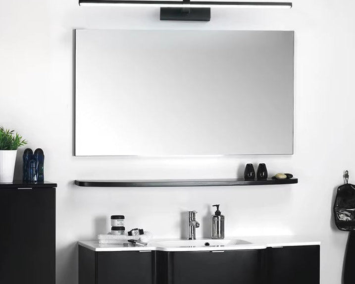 Led Mirror Lights Wall Lamps Bathroom Waterproof White Black LED Flat Lamp Modern Indoor Wall Lamp Bathroom Lighting Make Up